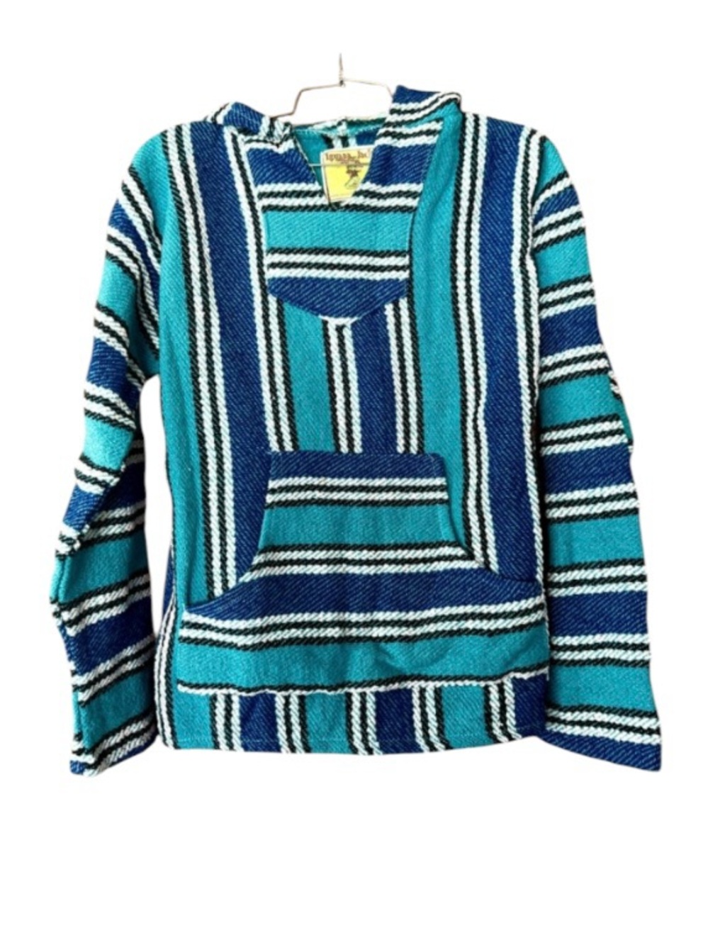 Iguana Jack Blue Baja Hoodie Size Small-Medium